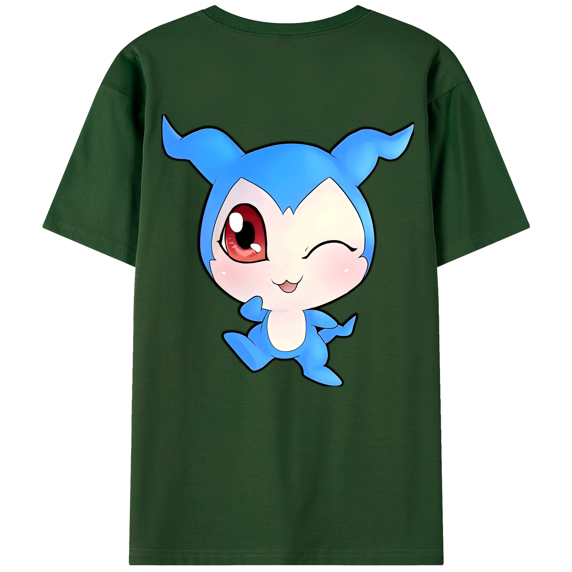 （画像用） Digimon デジタルモンスター/デジモン 綿100％半袖Tシャツ（背面プリント）